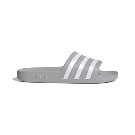 adidas badslippers dames grijs|adidas online shop.